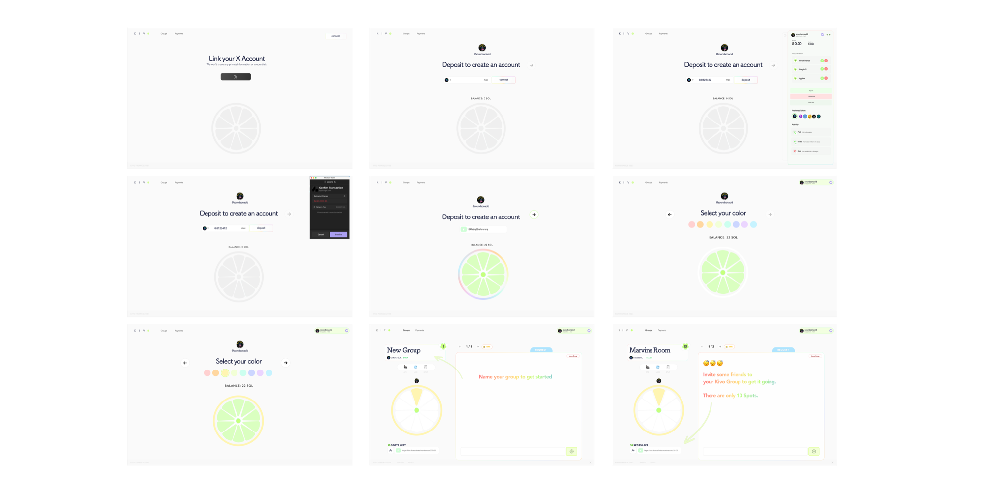 Kivo dark mode - full product