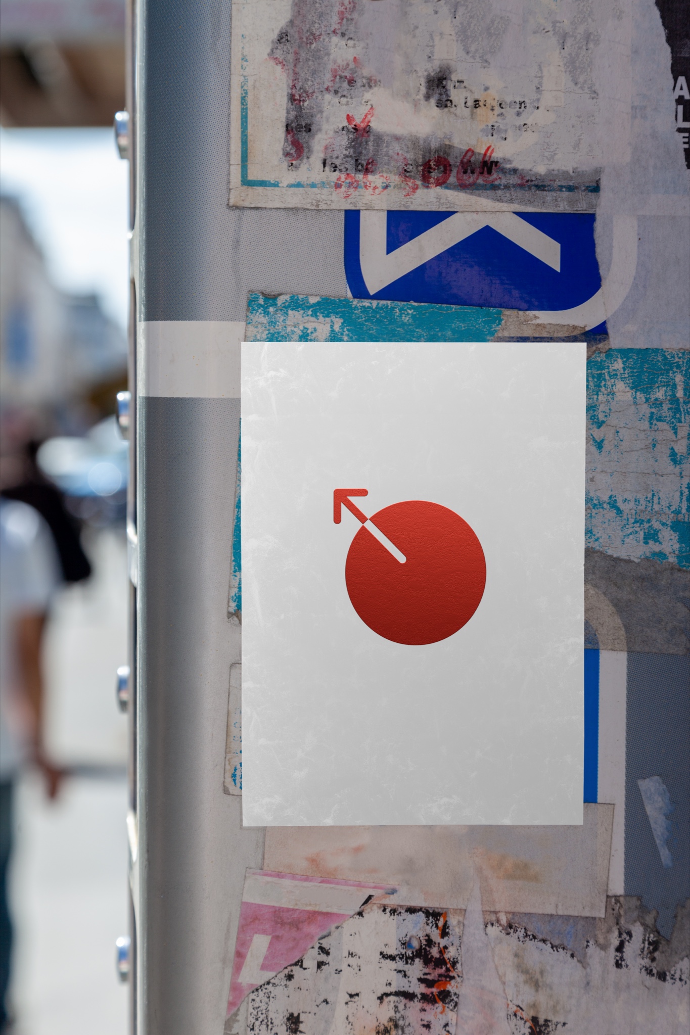 MetaDAO movement mark printed on a physical card