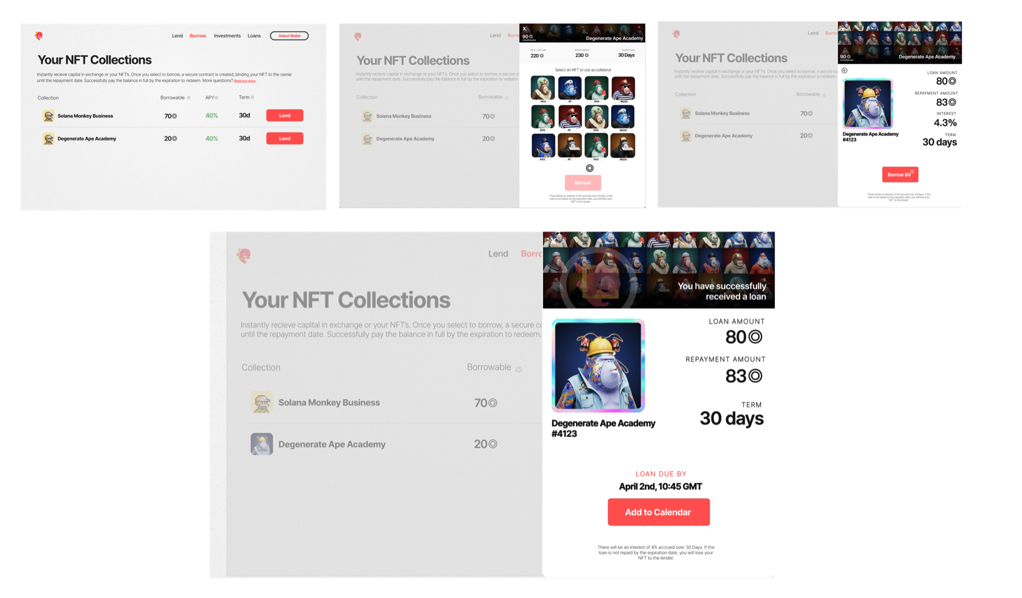 SharkyFi product interface